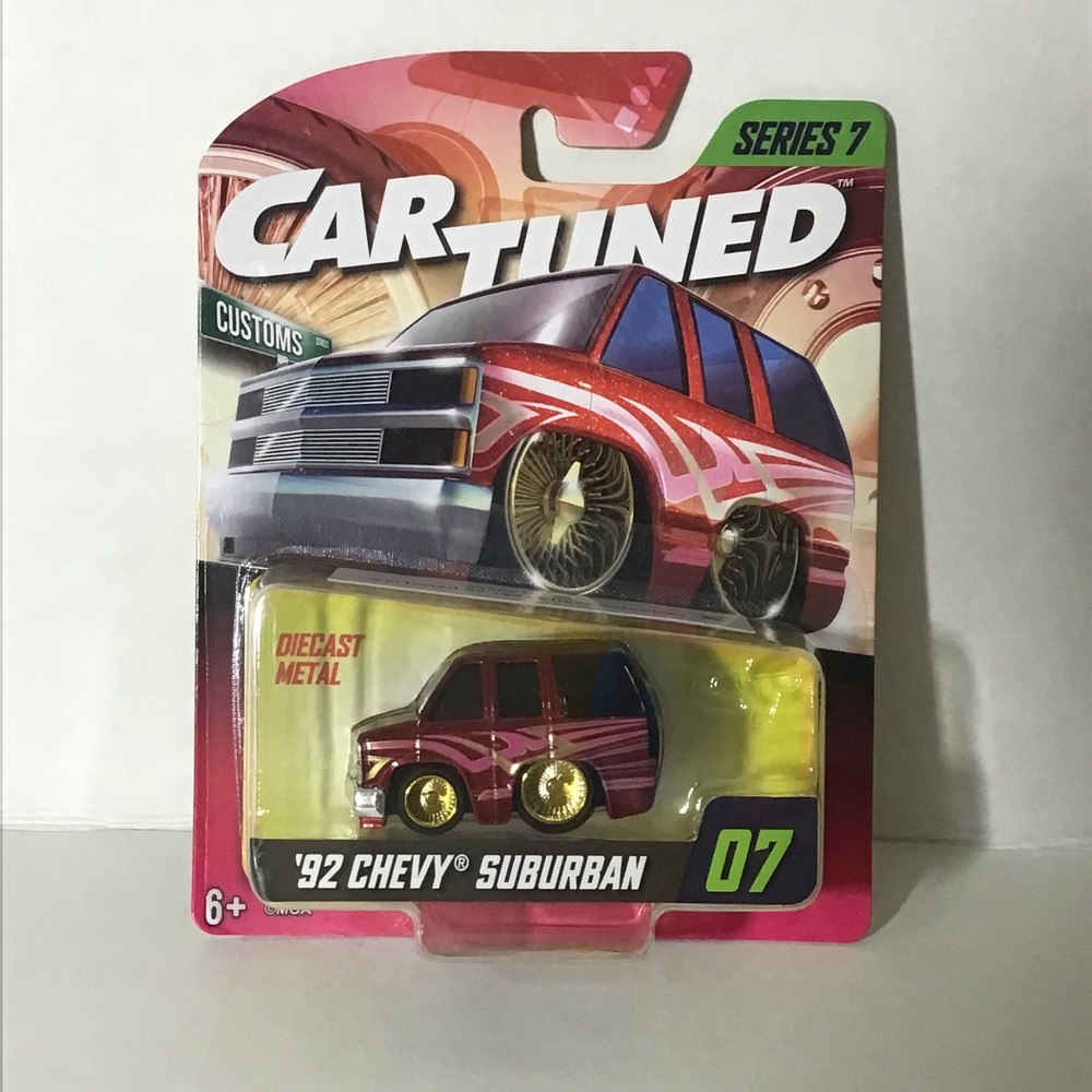 CarTuned Series 7 92 Chevy Suburban‎ 07 1:64 Scale Metal Lowrider 2025